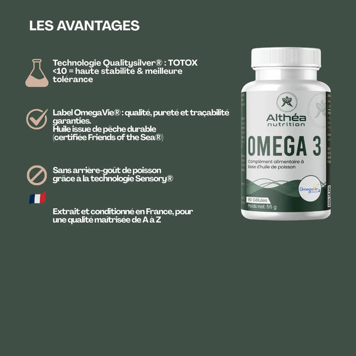 Oméga-3 - Althea Nutrition 